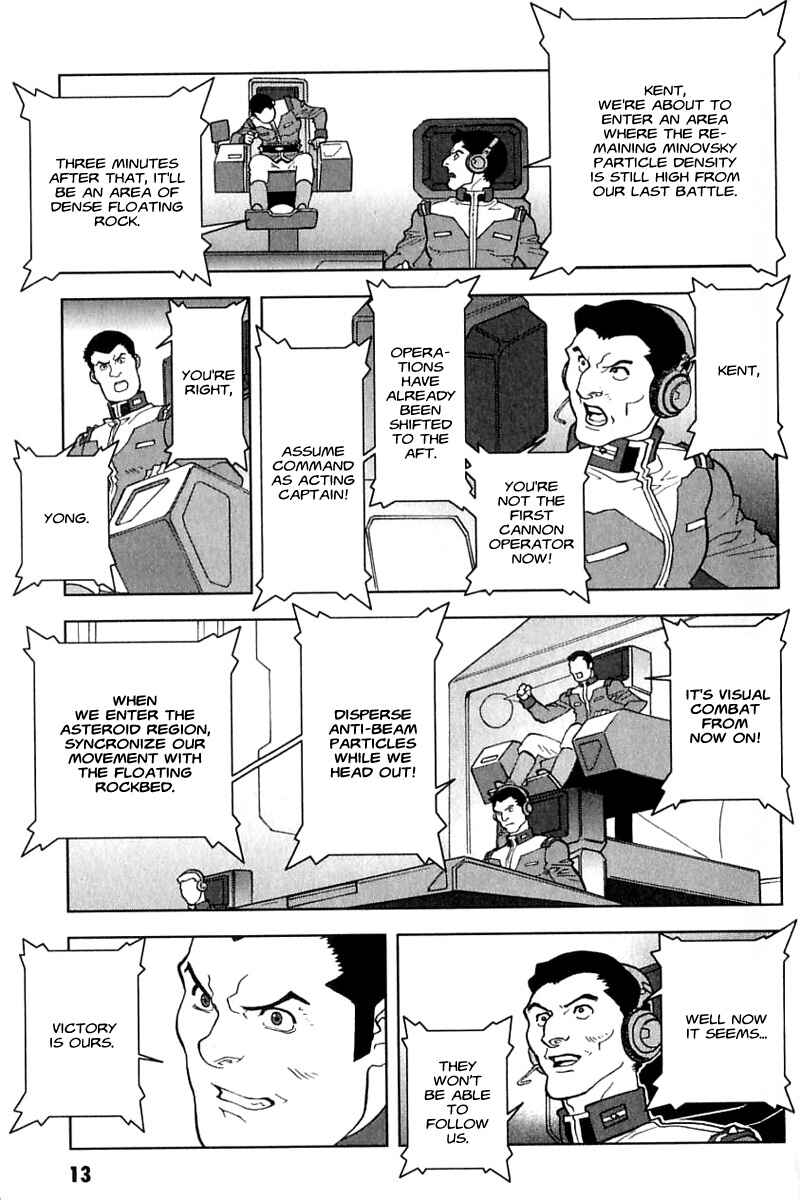Page 13 Chapter 23 Mobile Suit Gundam C.D.A. - Portrait of the Young Comet