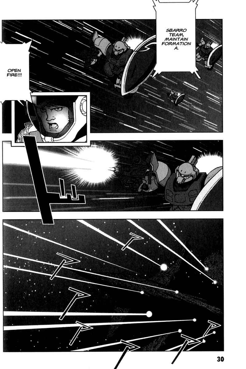 Page 30 Chapter 23 Mobile Suit Gundam C.D.A. - Portrait of the Young Comet