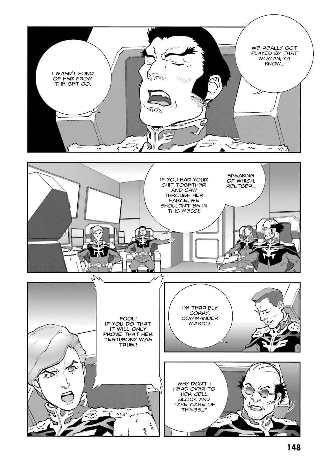 Page 10 Chapter 59 Mobile Suit Gundam C.D.A. - Portrait of the Young Comet