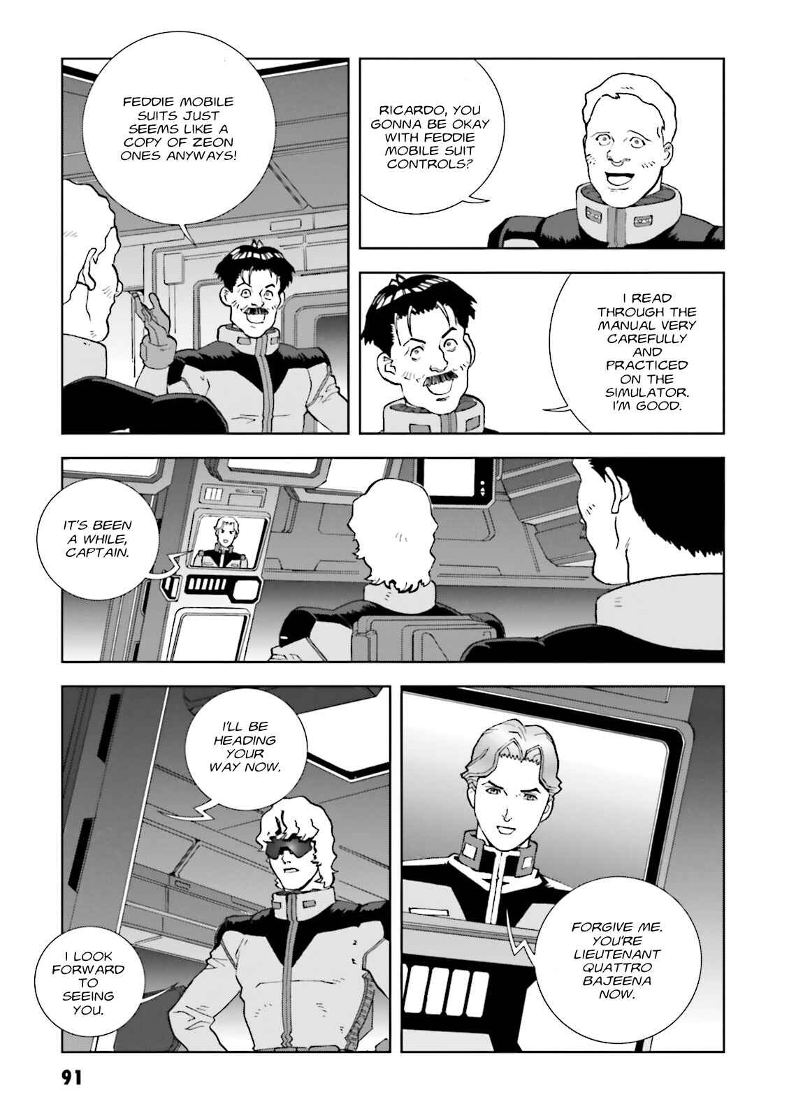 Page 25 Chapter 67 Mobile Suit Gundam C.D.A. - Portrait of the Young Comet