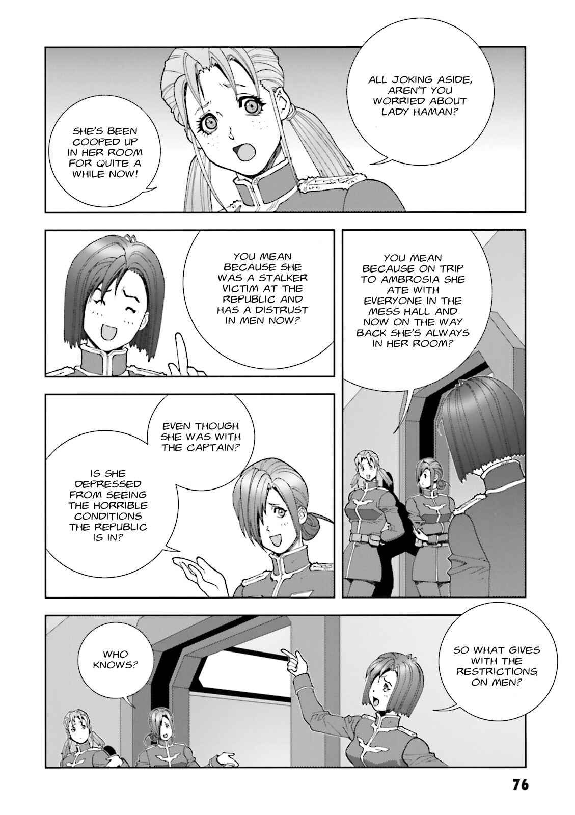 Page 10 Chapter 57 Mobile Suit Gundam C.D.A. - Portrait of the Young Comet