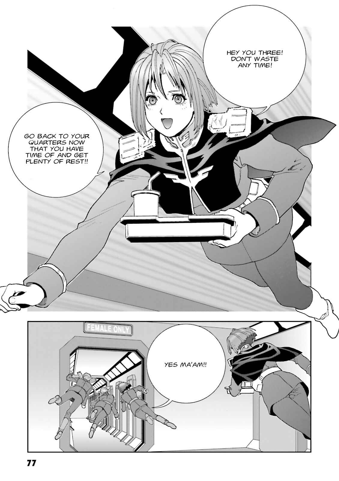 Page 11 Chapter 57 Mobile Suit Gundam C.D.A. - Portrait of the Young Comet