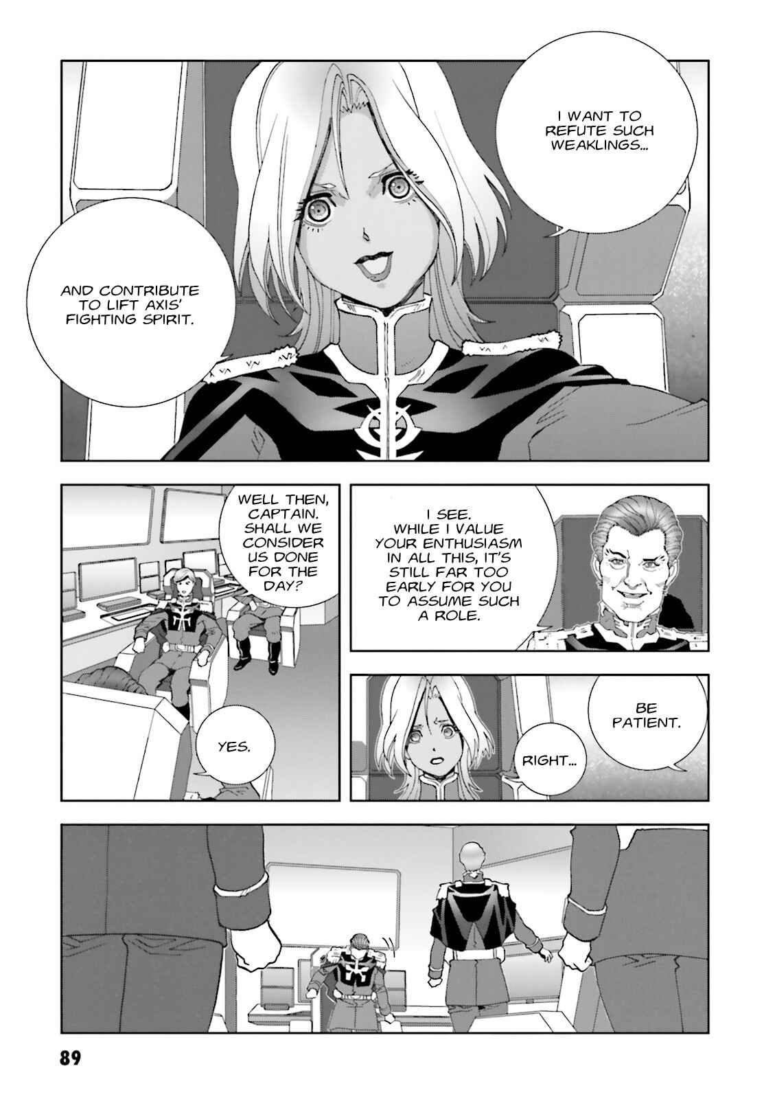 Page 23 Chapter 57 Mobile Suit Gundam C.D.A. - Portrait of the Young Comet