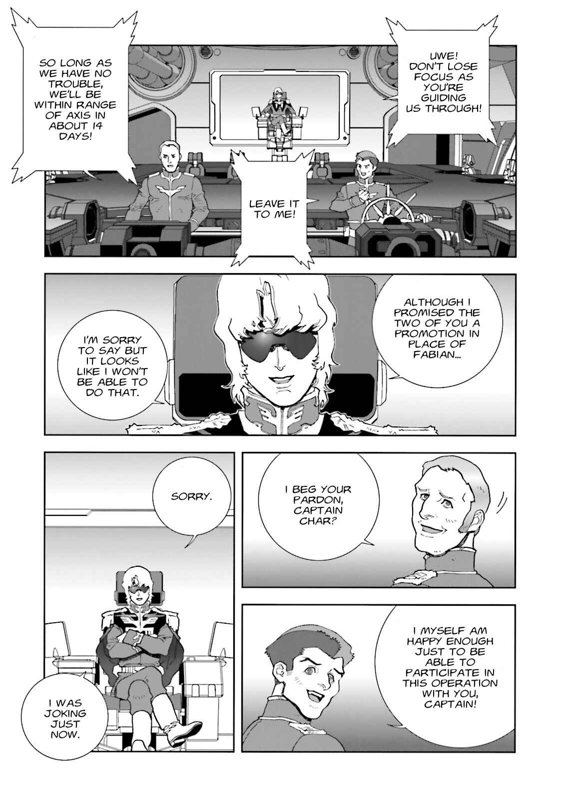 Page 35 Chapter 57 Mobile Suit Gundam C.D.A. - Portrait of the Young Comet