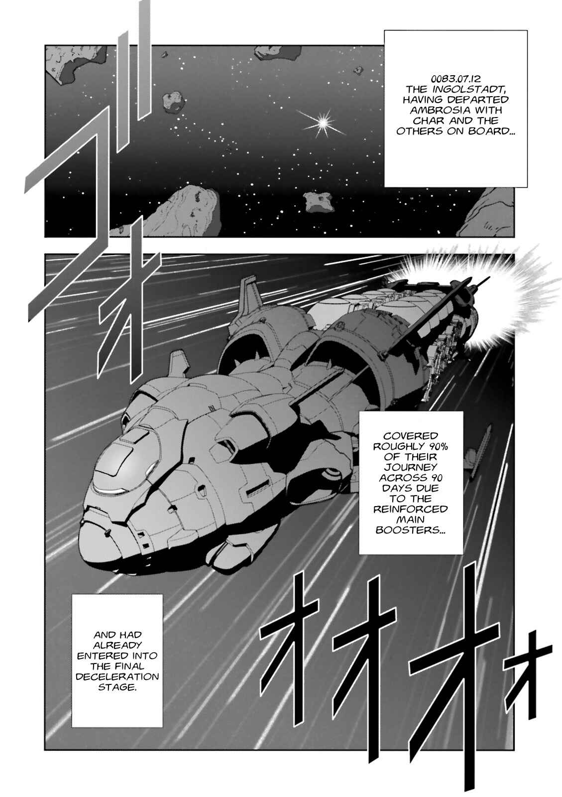 Page 8 Chapter 57 Mobile Suit Gundam C.D.A. - Portrait of the Young Comet