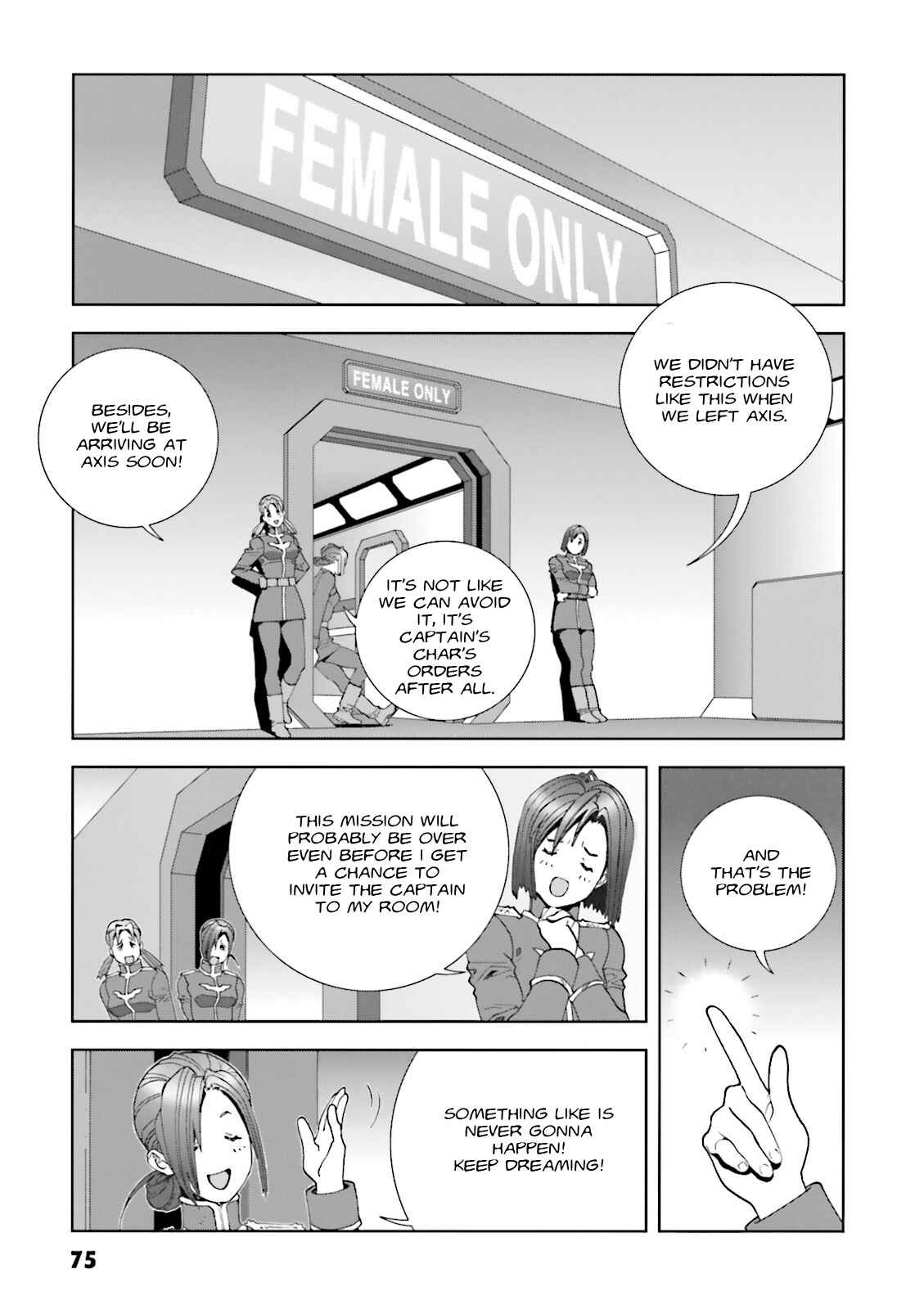 Page 9 Chapter 57 Mobile Suit Gundam C.D.A. - Portrait of the Young Comet
