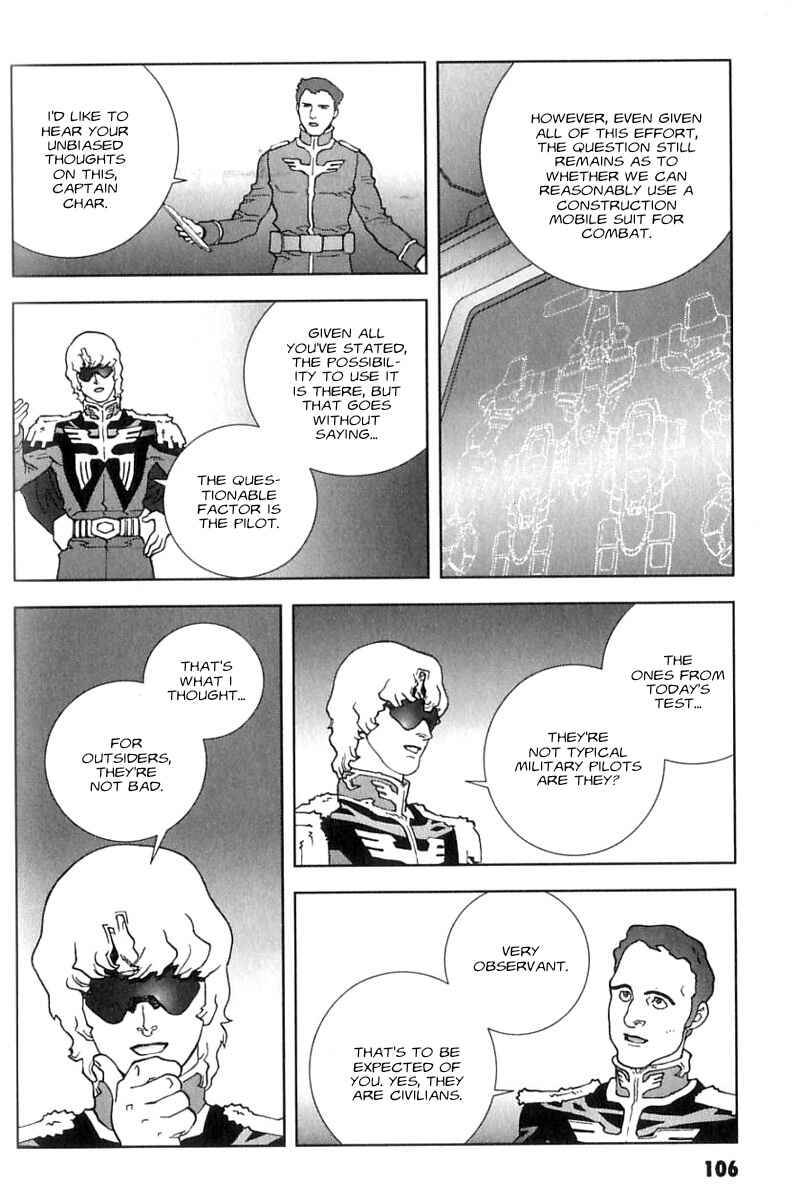 Page 8 Chapter 26 Mobile Suit Gundam C.D.A. - Portrait of the Young Comet