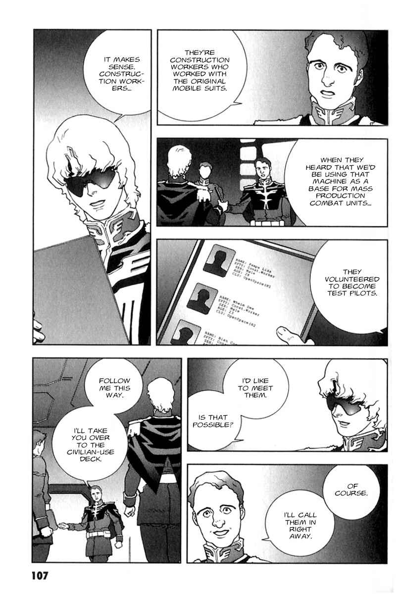 Page 9 Chapter 26 Mobile Suit Gundam C.D.A. - Portrait of the Young Comet