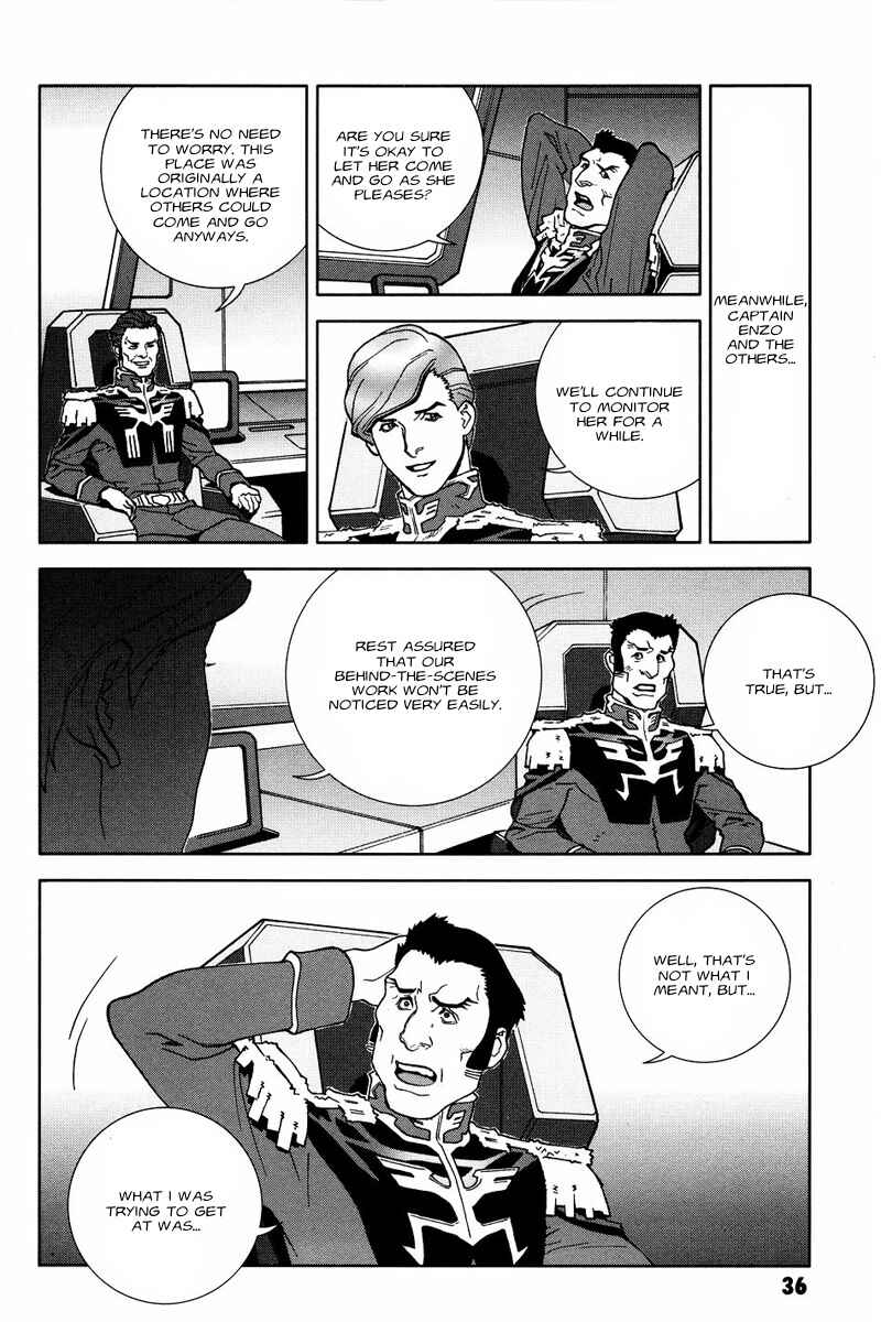 Page 38 Chapter 50 Mobile Suit Gundam C.D.A. - Portrait of the Young Comet