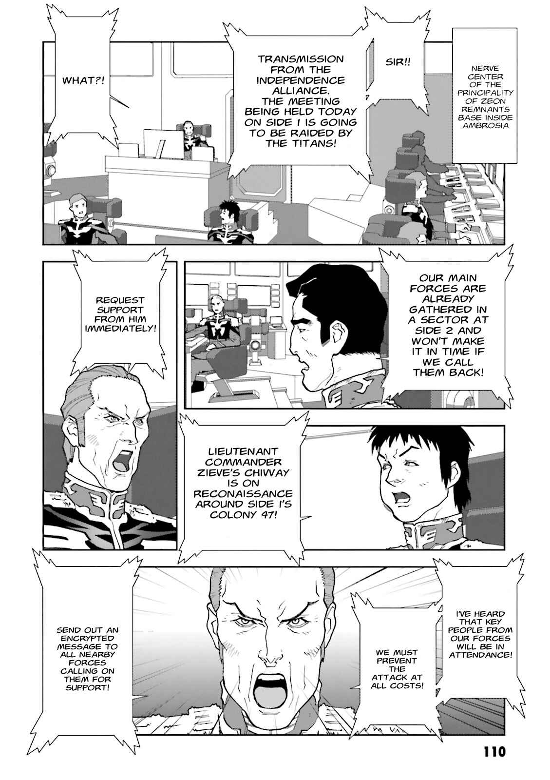 Page 14 Chapter 68 Mobile Suit Gundam C.D.A. - Portrait of the Young Comet