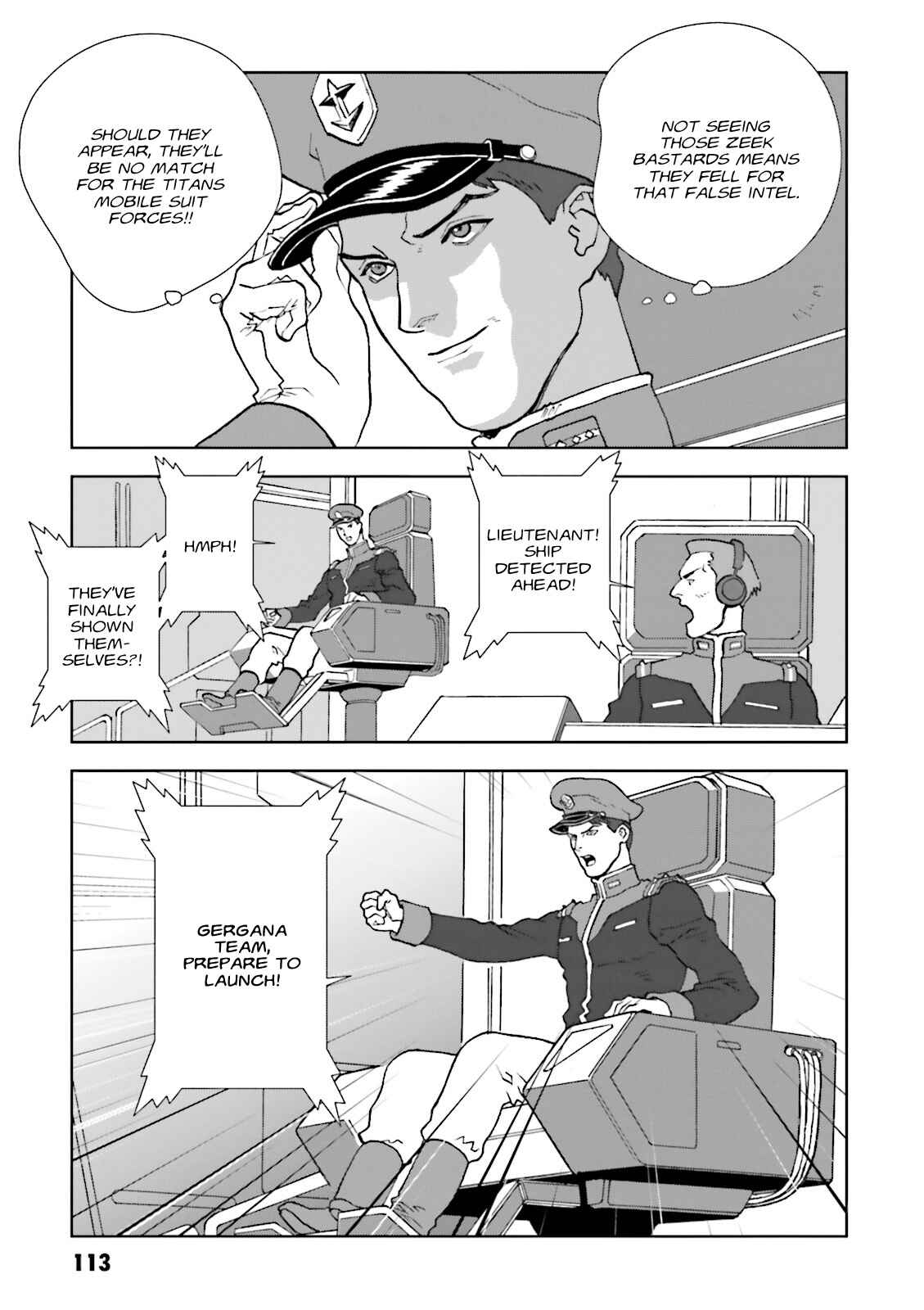 Page 17 Chapter 68 Mobile Suit Gundam C.D.A. - Portrait of the Young Comet