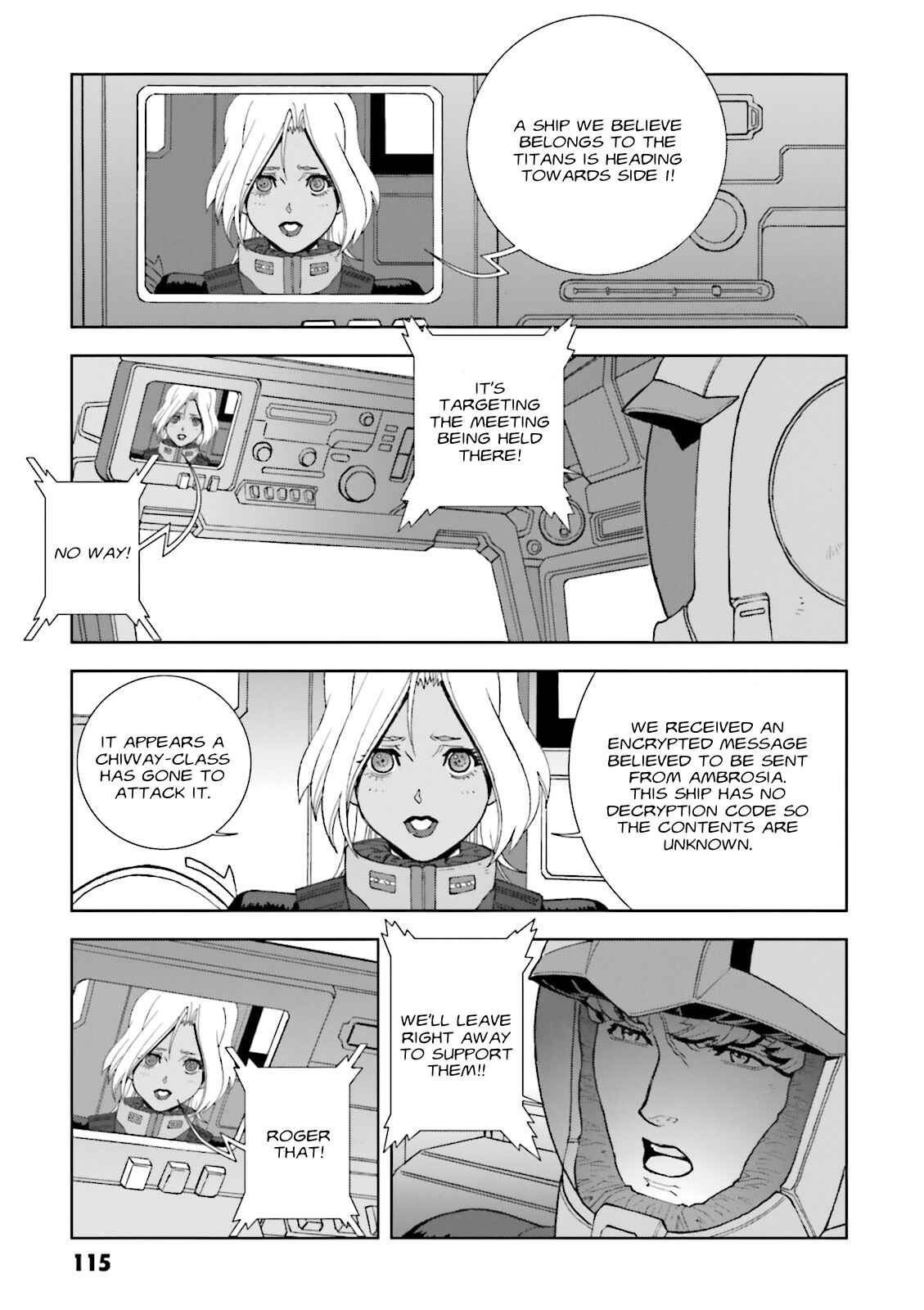 Page 19 Chapter 68 Mobile Suit Gundam C.D.A. - Portrait of the Young Comet