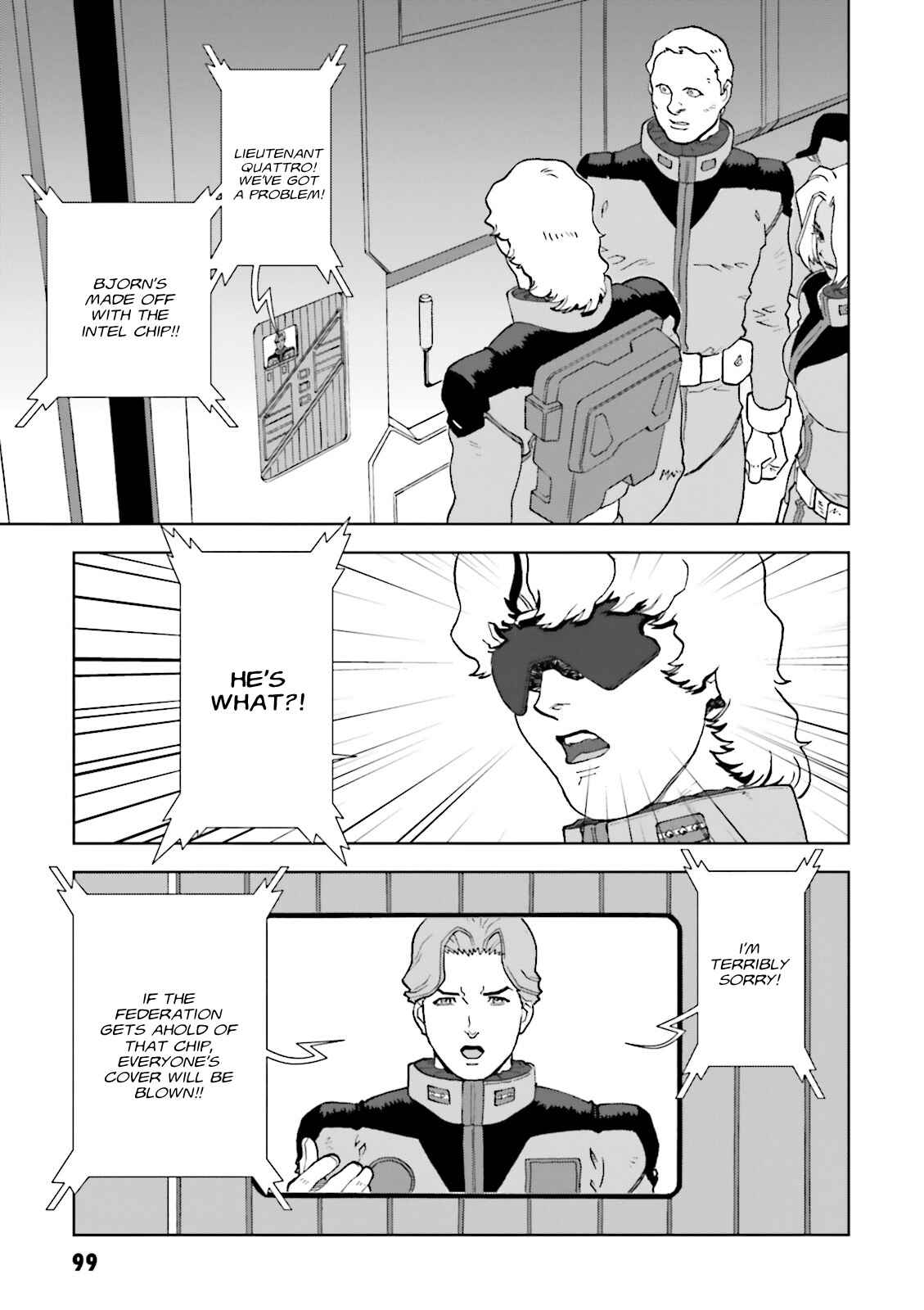 Page 3 Chapter 68 Mobile Suit Gundam C.D.A. - Portrait of the Young Comet