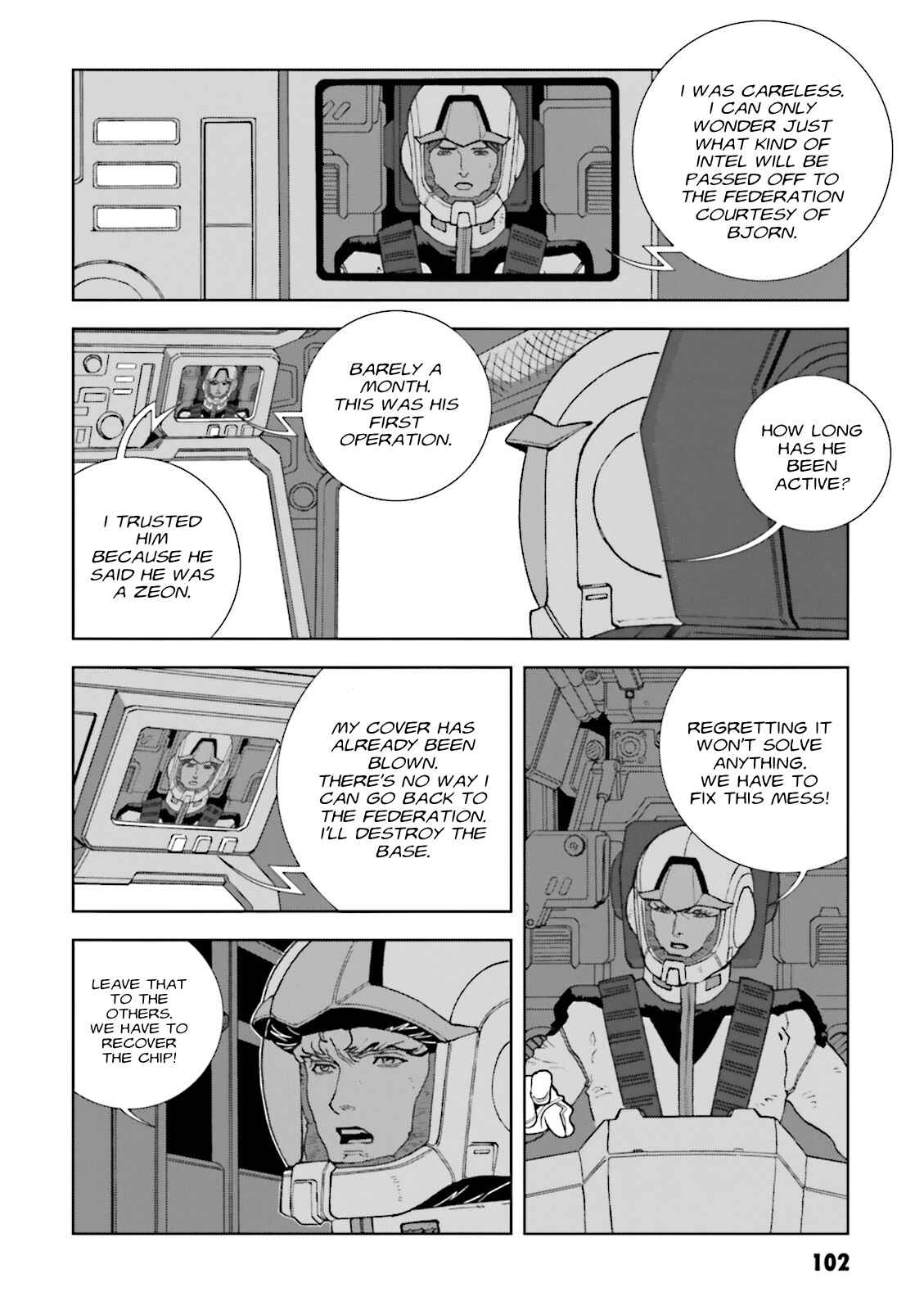 Page 6 Chapter 68 Mobile Suit Gundam C.D.A. - Portrait of the Young Comet