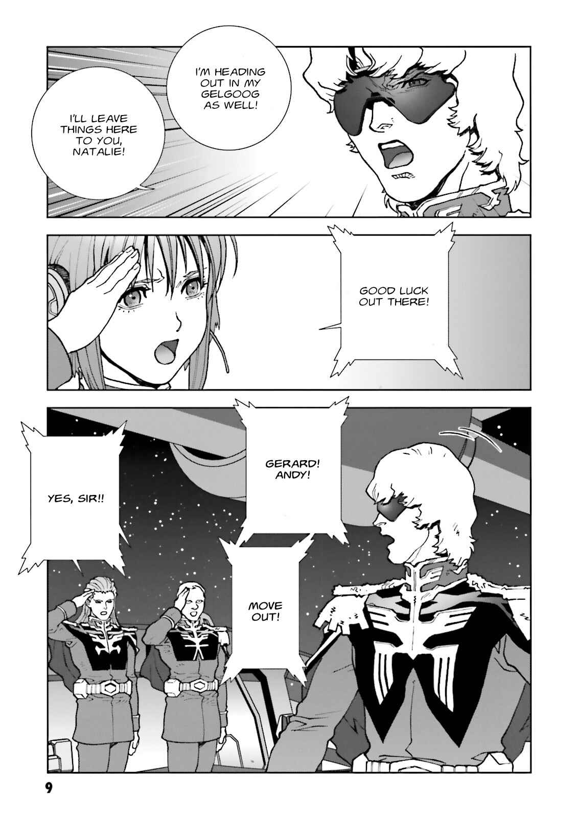 Page 11 Chapter 60 Mobile Suit Gundam C.D.A. - Portrait of the Young Comet