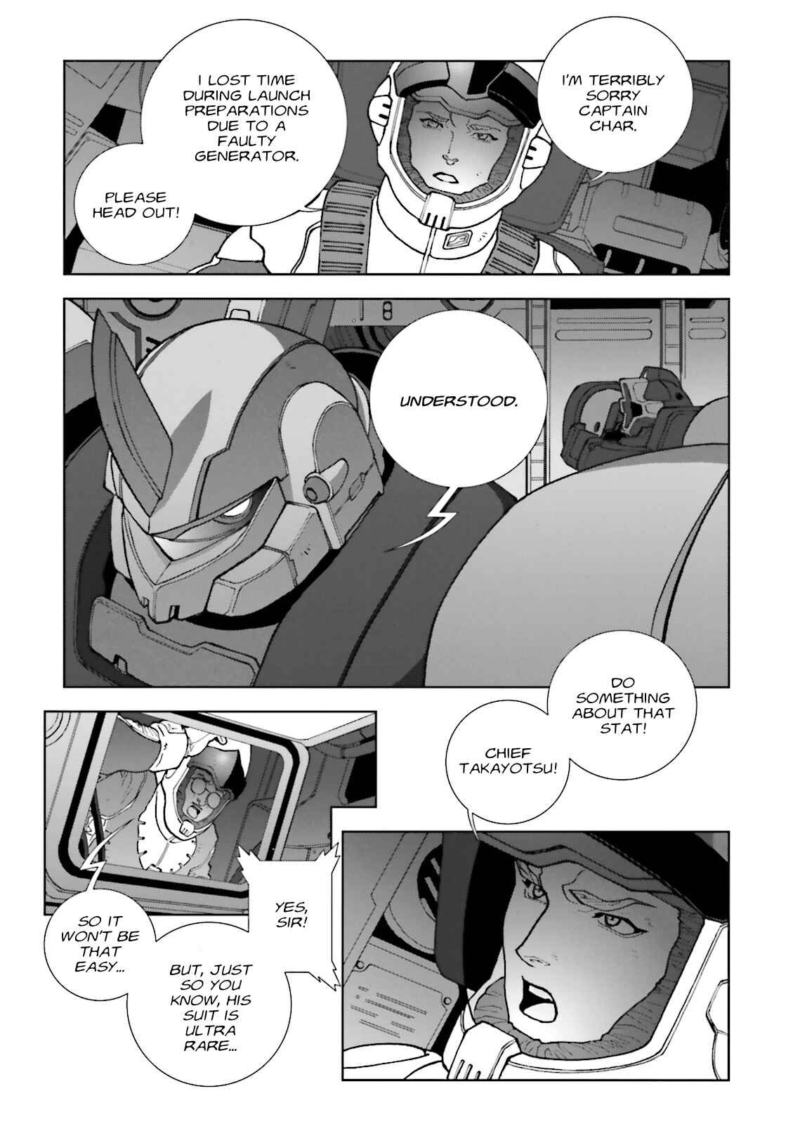 Page 13 Chapter 60 Mobile Suit Gundam C.D.A. - Portrait of the Young Comet