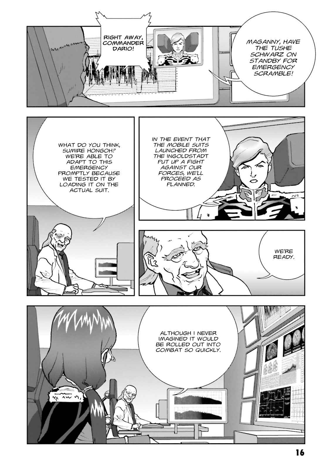 Page 17 Chapter 60 Mobile Suit Gundam C.D.A. - Portrait of the Young Comet