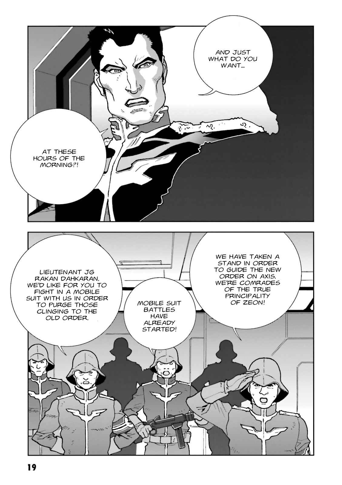 Page 20 Chapter 60 Mobile Suit Gundam C.D.A. - Portrait of the Young Comet