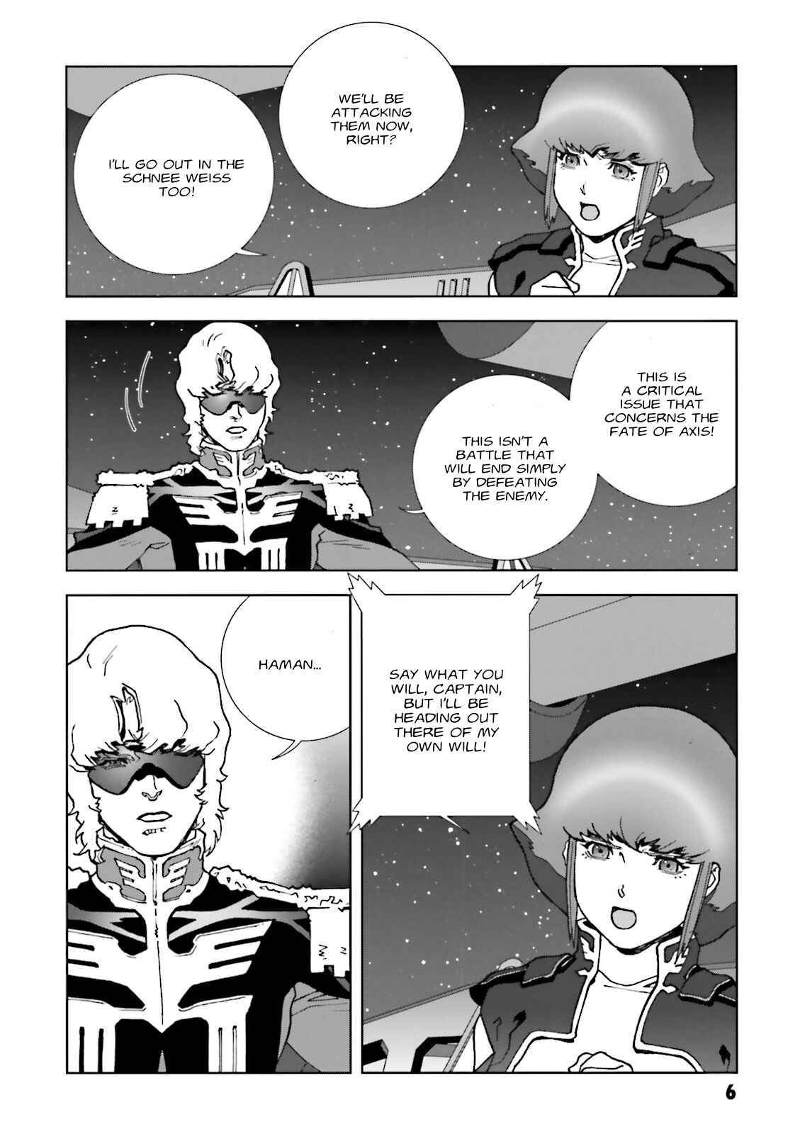 Page 8 Chapter 60 Mobile Suit Gundam C.D.A. - Portrait of the Young Comet