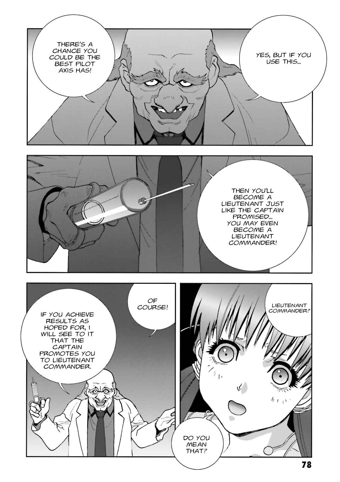 Page 10 Chapter 62 Mobile Suit Gundam C.D.A. - Portrait of the Young Comet