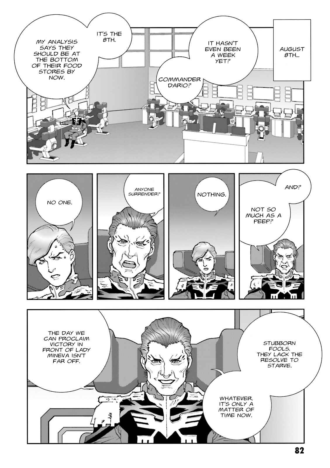 Page 14 Chapter 62 Mobile Suit Gundam C.D.A. - Portrait of the Young Comet