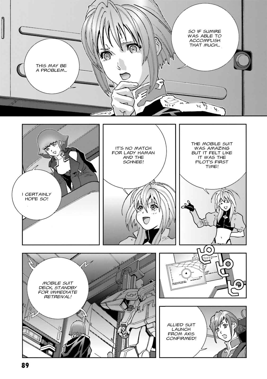 Page 21 Chapter 62 Mobile Suit Gundam C.D.A. - Portrait of the Young Comet