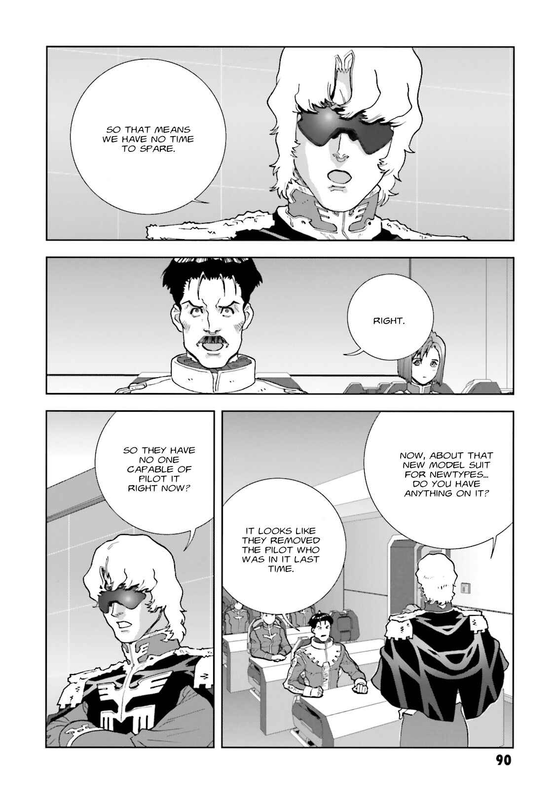 Page 22 Chapter 62 Mobile Suit Gundam C.D.A. - Portrait of the Young Comet