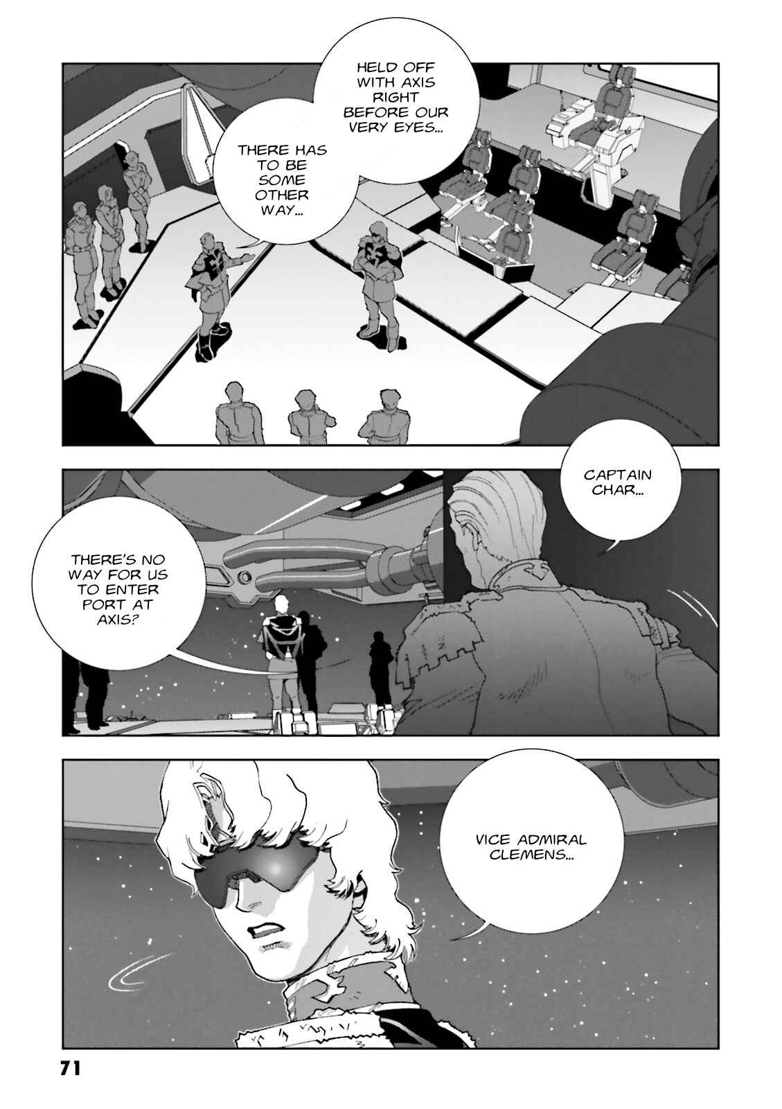 Page 3 Chapter 62 Mobile Suit Gundam C.D.A. - Portrait of the Young Comet