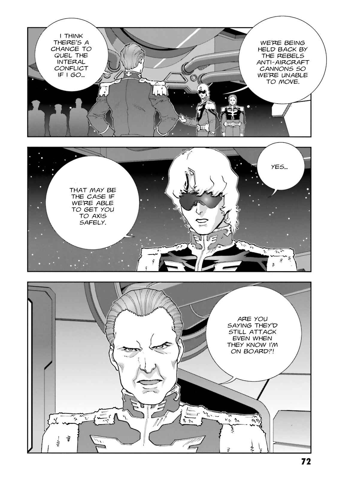Page 4 Chapter 62 Mobile Suit Gundam C.D.A. - Portrait of the Young Comet