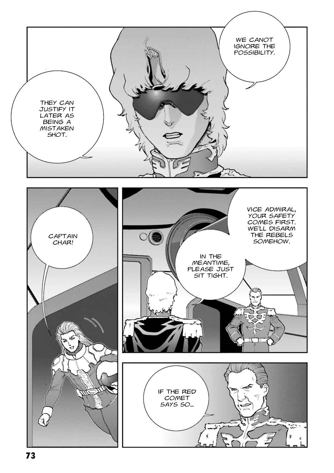 Page 5 Chapter 62 Mobile Suit Gundam C.D.A. - Portrait of the Young Comet