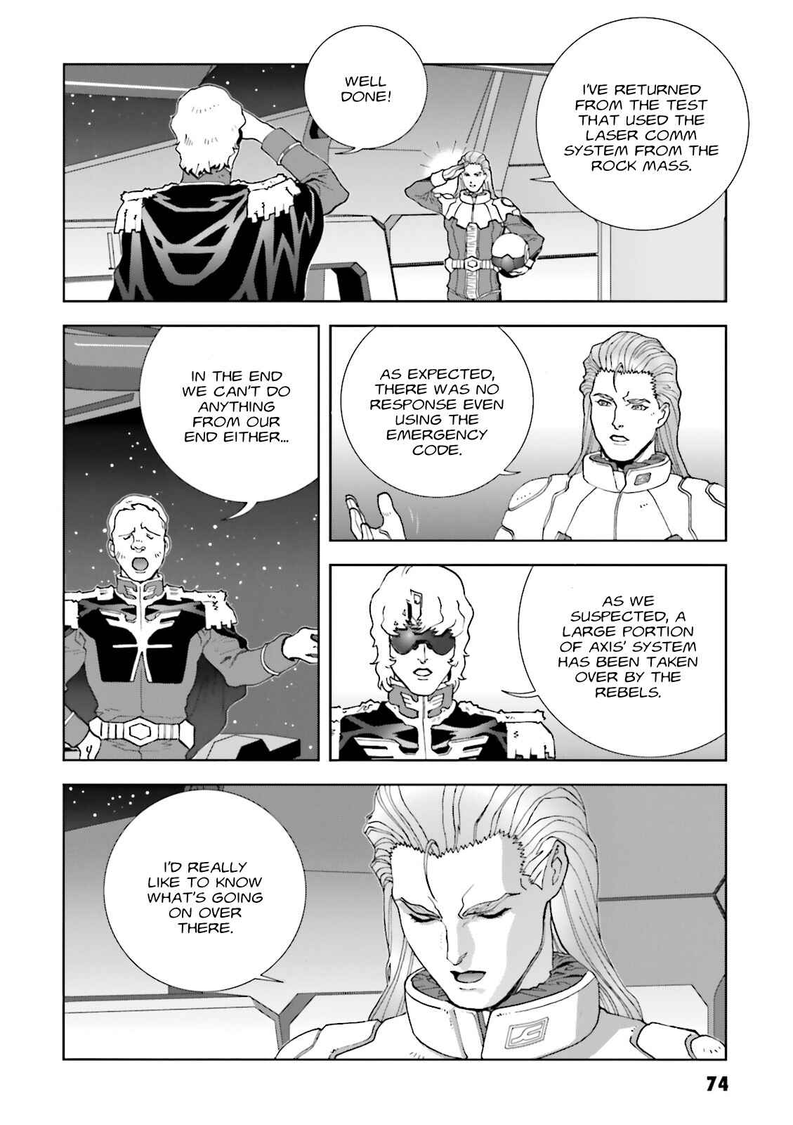 Page 6 Chapter 62 Mobile Suit Gundam C.D.A. - Portrait of the Young Comet