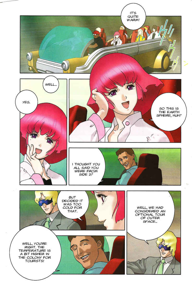 Page 3 Chapter 42 Mobile Suit Gundam C.D.A. - Portrait of the Young Comet