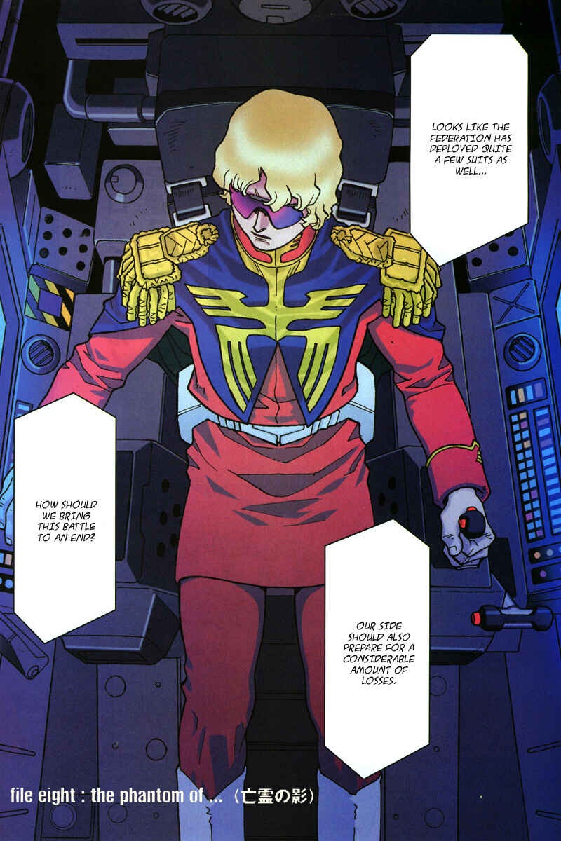 Page 1 Chapter 8 Mobile Suit Gundam C.D.A. - Portrait of the Young Comet