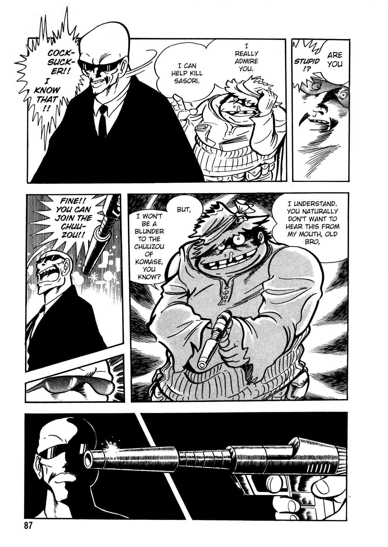 Page 4 Chapter 4 5001 Yakuza Wars