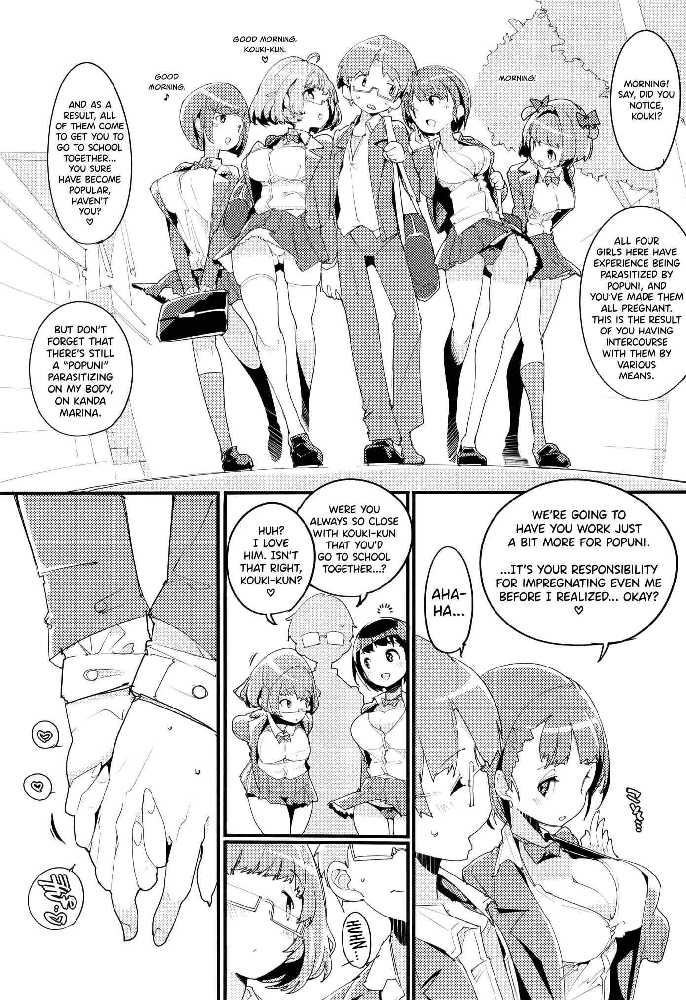 Page 3 Chapter 9 Popuni Kei Joshi Panic!