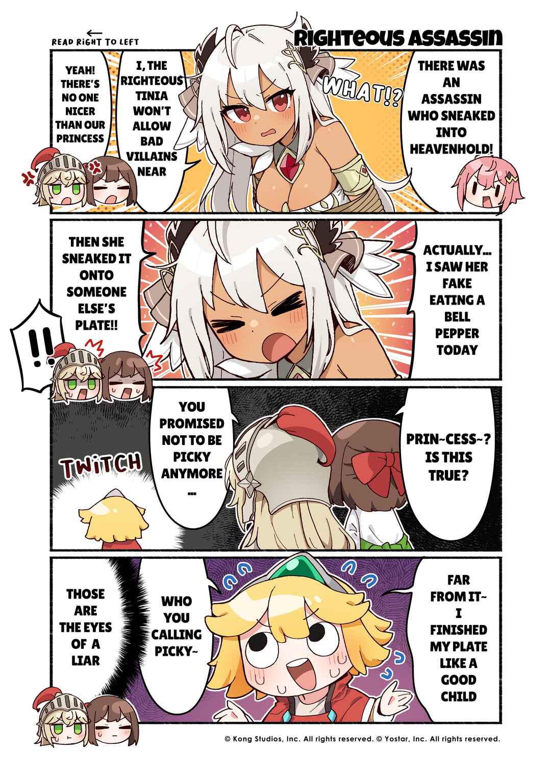 Page 1 Chapter 39 Guardian Tales - Kanterbury Days!