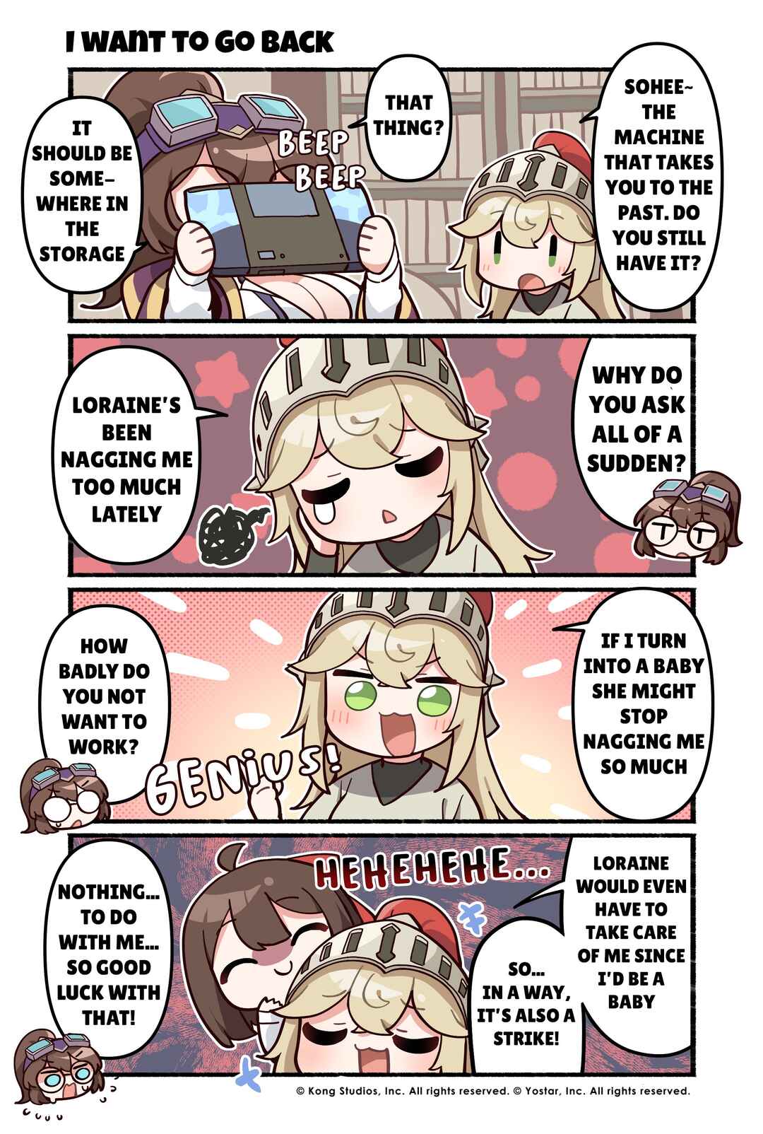 Page 1 Chapter 73 Guardian Tales - Kanterbury Days!