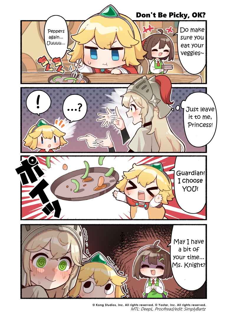Page 1 Chapter 1 Guardian Tales - Kanterbury Days!