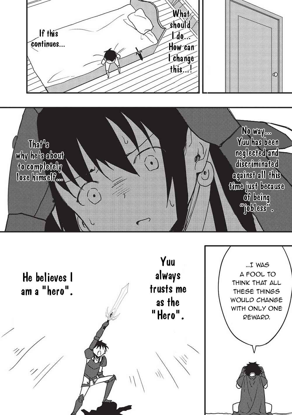 Page 15 Chapter 4 Kono Hi, Itsuwari no Yuusha de Aru Ore wa Shin no Yuusha de Aru Kare wo Party kara Tsuihou shita