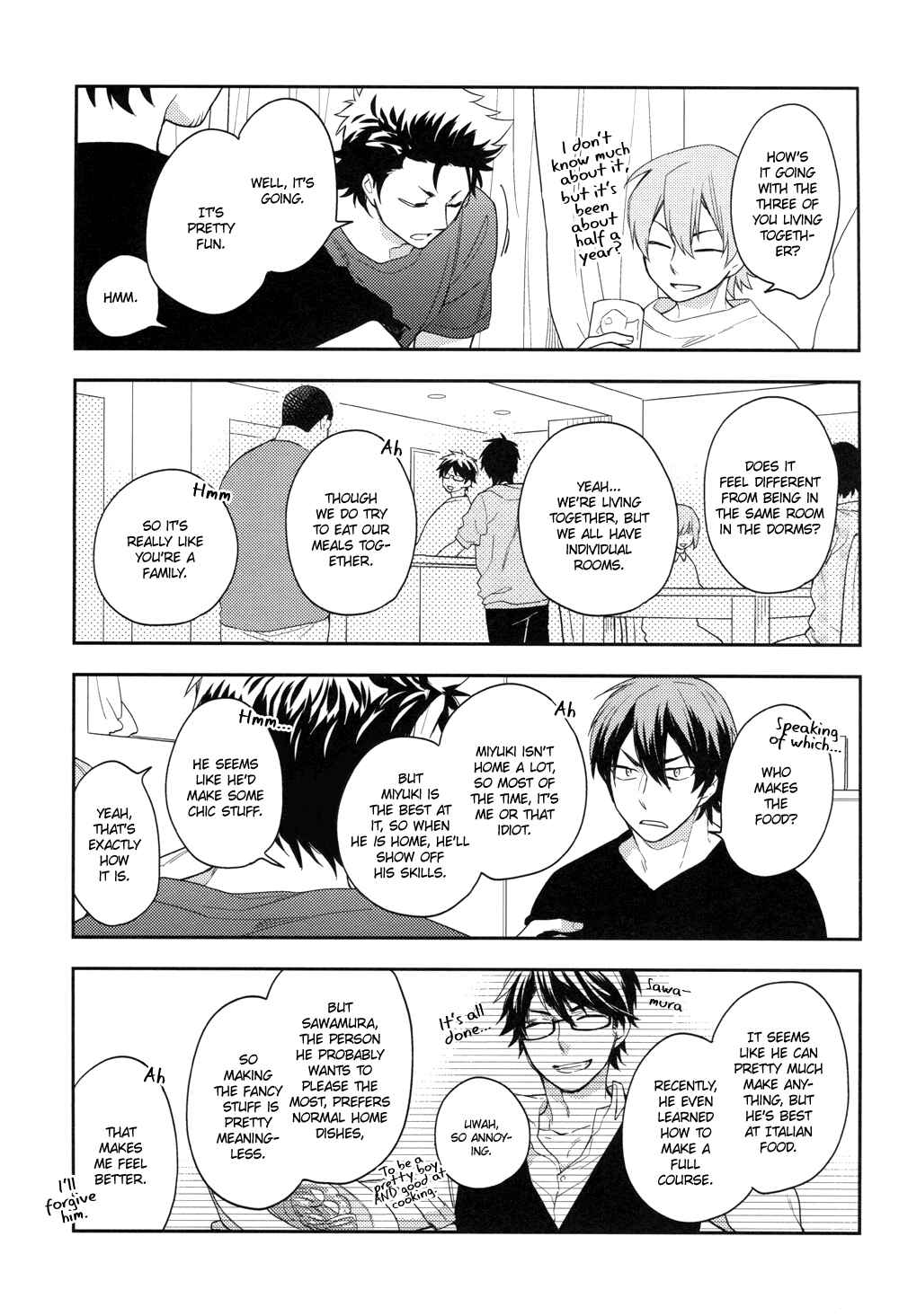 Page 22 Chapter Unknown_b9ba Diamond no Ace - Natsu no Kurashi (Doujinshi)