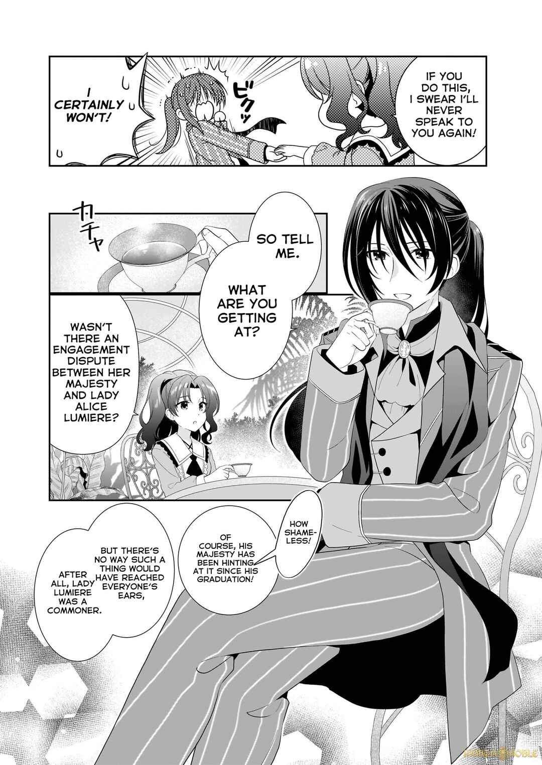 Page 9 Chapter 3.1 Danzaisareta Akuyaku Reijou desu ga, Pan wo Yaitara Seijo ni Job Change Shimashita!?