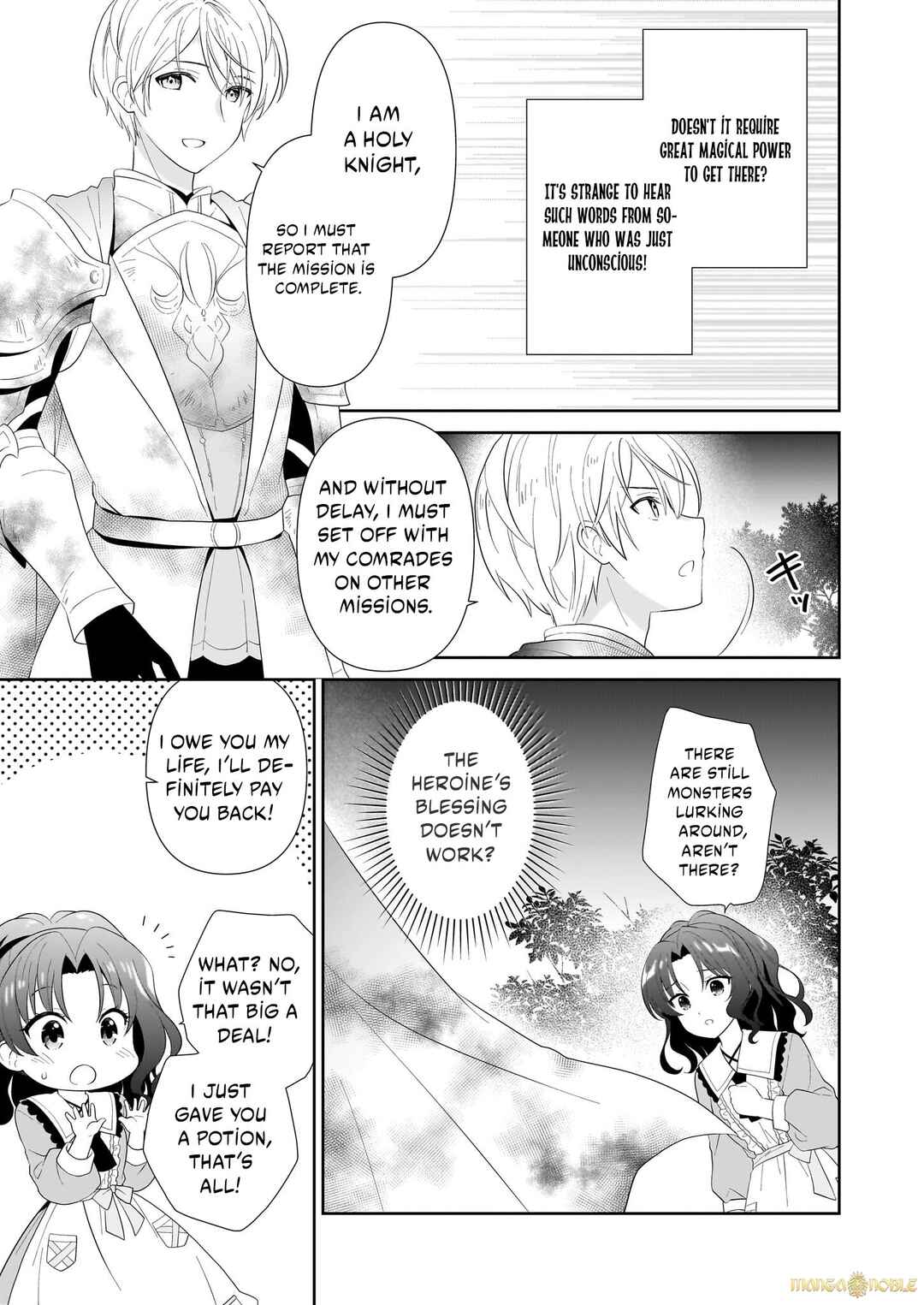 Page 9 Chapter 1.4 Danzaisareta Akuyaku Reijou desu ga, Pan wo Yaitara Seijo ni Job Change Shimashita!?