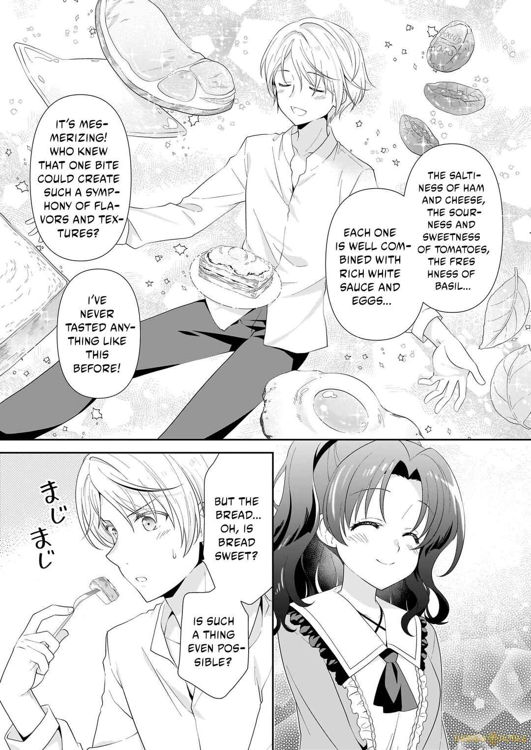 Page 10 Chapter 2.1 Danzaisareta Akuyaku Reijou desu ga, Pan wo Yaitara Seijo ni Job Change Shimashita!?