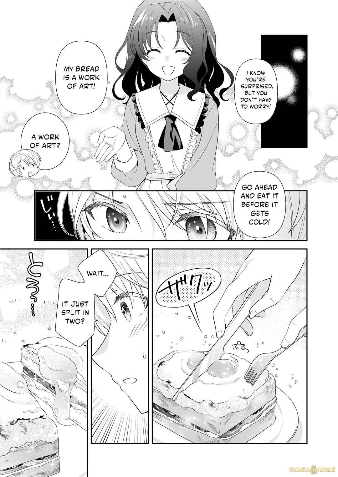 Page 8 Chapter 2.1 Danzaisareta Akuyaku Reijou desu ga, Pan wo Yaitara Seijo ni Job Change Shimashita!?