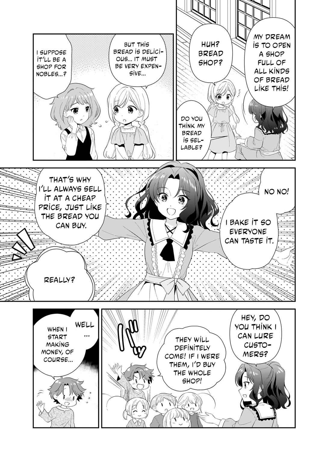 Page 8 Chapter 1.3 Danzaisareta Akuyaku Reijou desu ga, Pan wo Yaitara Seijo ni Job Change Shimashita!?