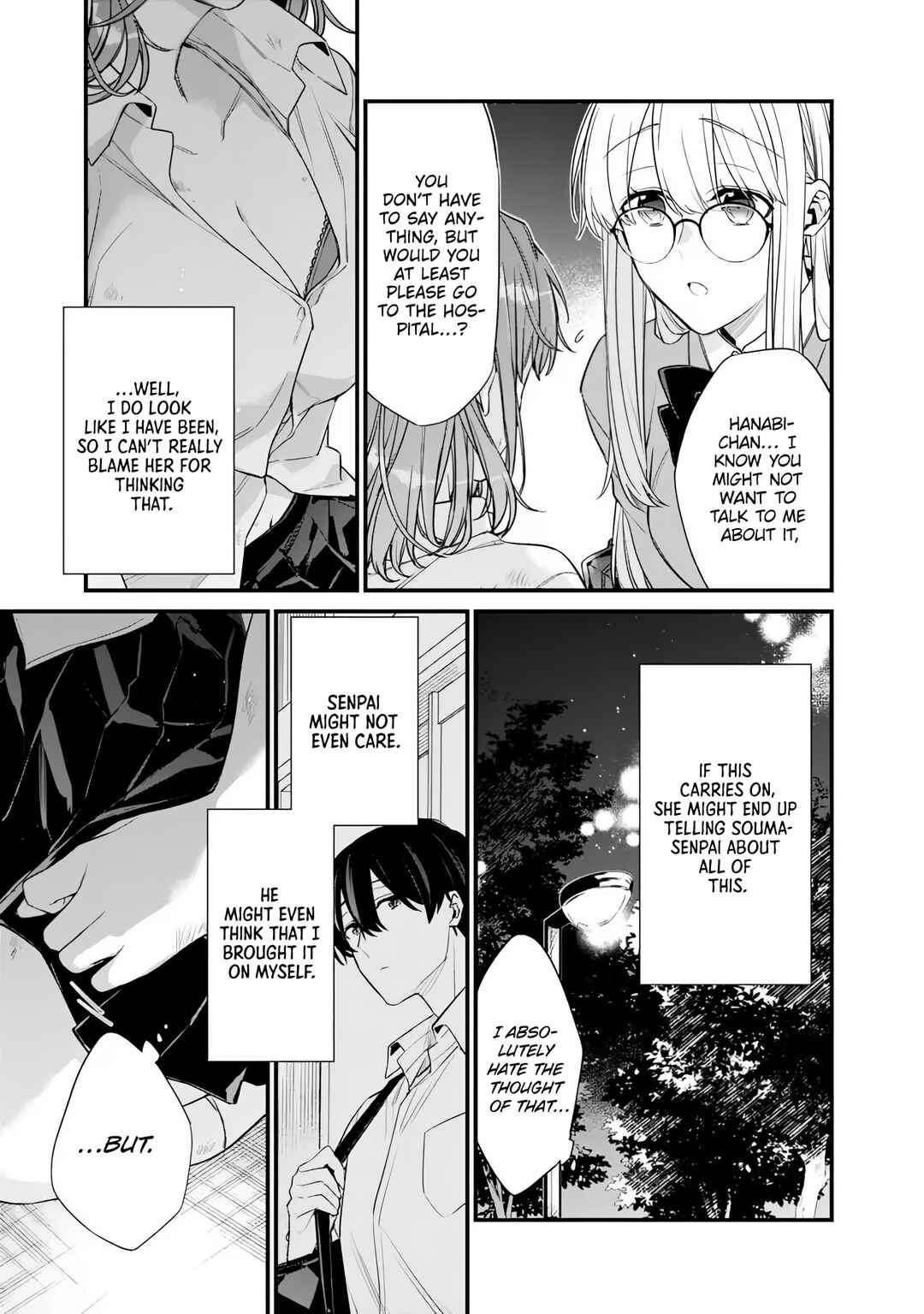 Page 8 Chapter 46.2 Osananajimi Kanojo no Morahara ga Hidoin de Zetsuen Sengen shite Yatta ~Jibun Rashiku Ikiru Koto ni Shitara, Naze ka Tonari no Seki no Kakure Bishoujo kara Kokuhaku Sareta~