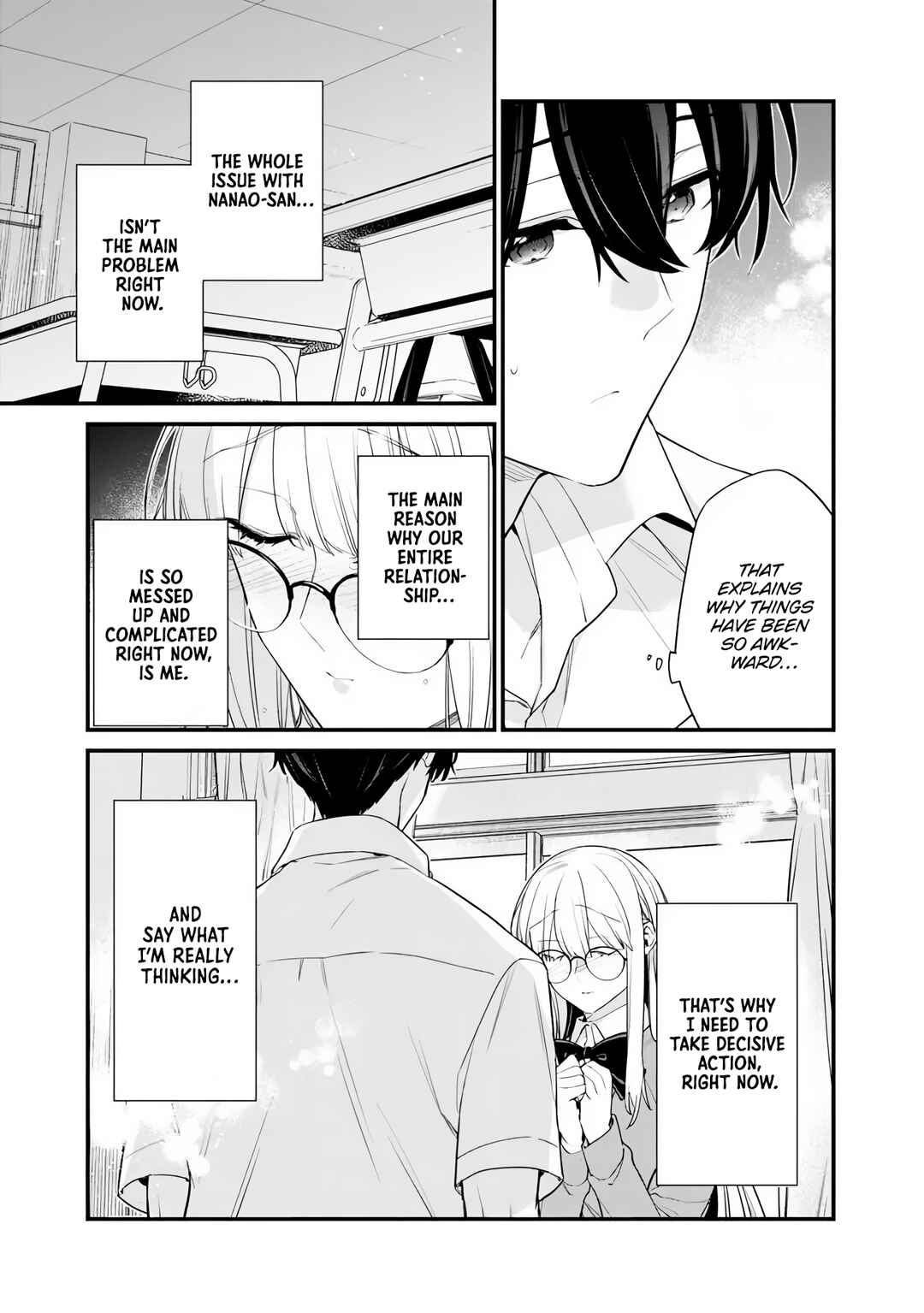 Page 12 Chapter 42.1 Osananajimi Kanojo no Morahara ga Hidoin de Zetsuen Sengen shite Yatta ~Jibun Rashiku Ikiru Koto ni Shitara, Naze ka Tonari no Seki no Kakure Bishoujo kara Kokuhaku Sareta~