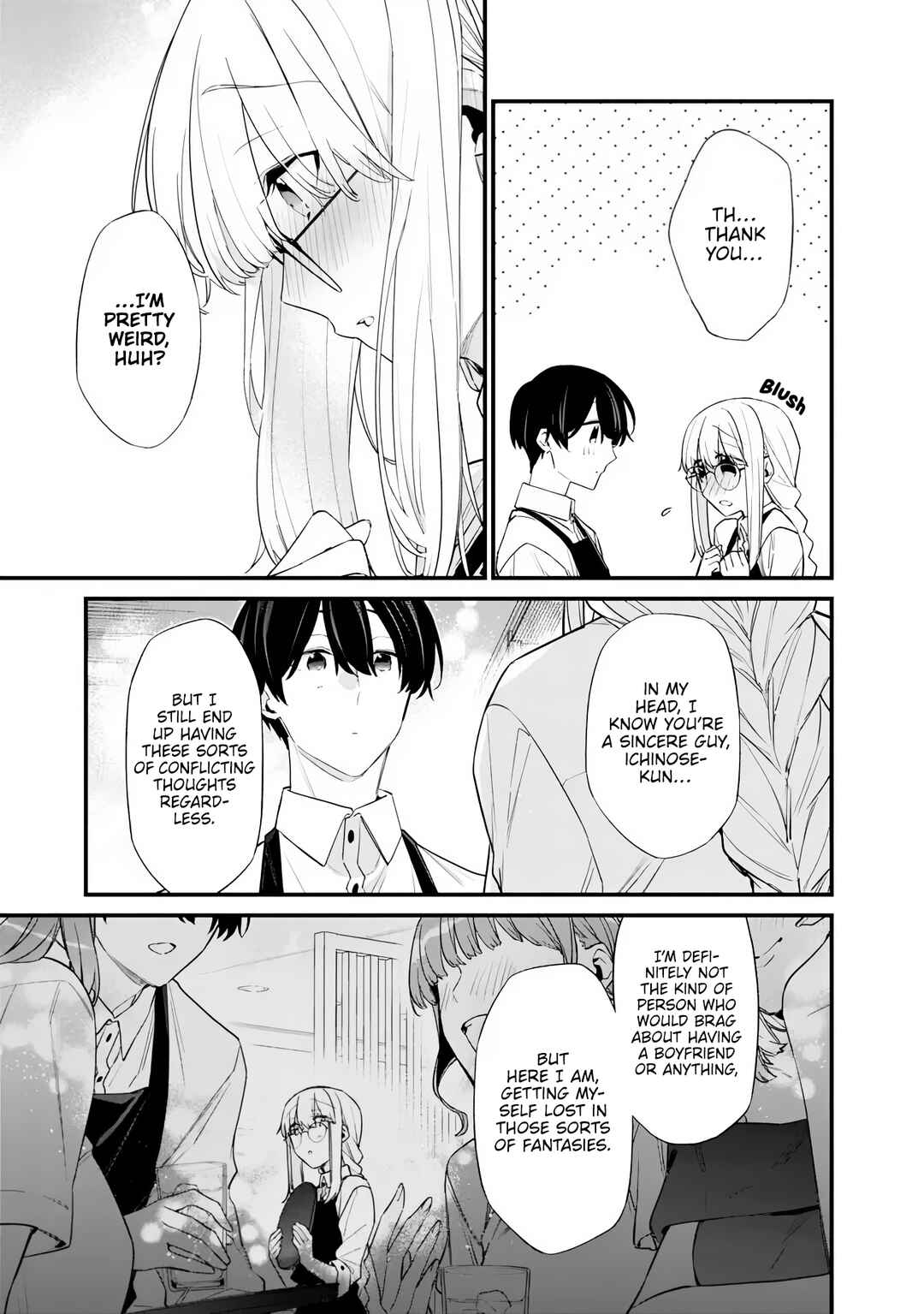 Page 4 Chapter 47.2 Osananajimi Kanojo no Morahara ga Hidoin de Zetsuen Sengen shite Yatta ~Jibun Rashiku Ikiru Koto ni Shitara, Naze ka Tonari no Seki no Kakure Bishoujo kara Kokuhaku Sareta~