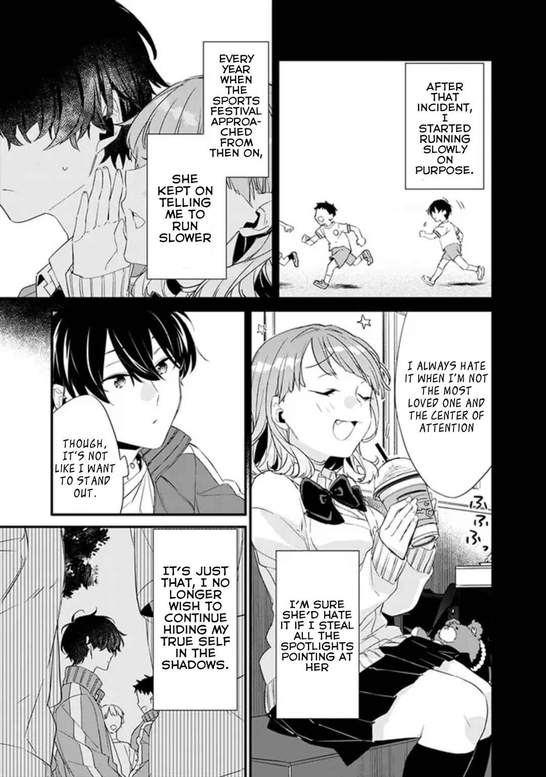 Page 9 Chapter 3.1 Osananajimi Kanojo no Morahara ga Hidoin de Zetsuen Sengen shite Yatta ~Jibun Rashiku Ikiru Koto ni Shitara, Naze ka Tonari no Seki no Kakure Bishoujo kara Kokuhaku Sareta~