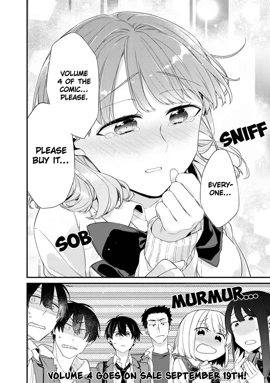 Page 1 Chapter 42.3 Osananajimi Kanojo no Morahara ga Hidoin de Zetsuen Sengen shite Yatta ~Jibun Rashiku Ikiru Koto ni Shitara, Naze ka Tonari no Seki no Kakure Bishoujo kara Kokuhaku Sareta~